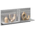 Wandschrank 70x16,5x30 cm Grau Sonoma Holzwerkstoff