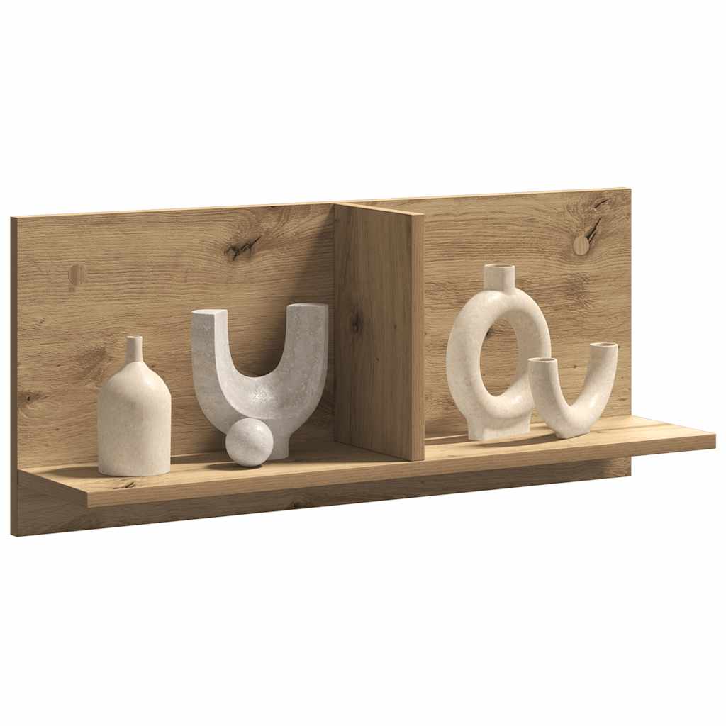 Wandschrank 70x16,5x30 cm Artisan-Eiche Holzwerkstoff