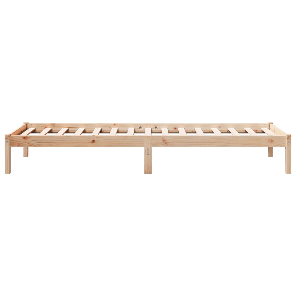 Massivholzbett Extra Lang ohne Matratze 100x220 cm Kiefernholz