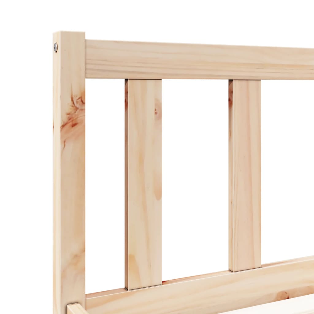 Massivholzbett Extra Lang ohne Matratze 100x220 cm Kiefernholz