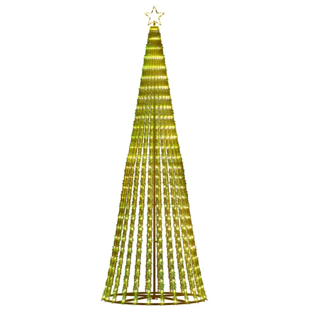 LED Weihnachtsbaum 475 LEDs Warmweiß 247 cm