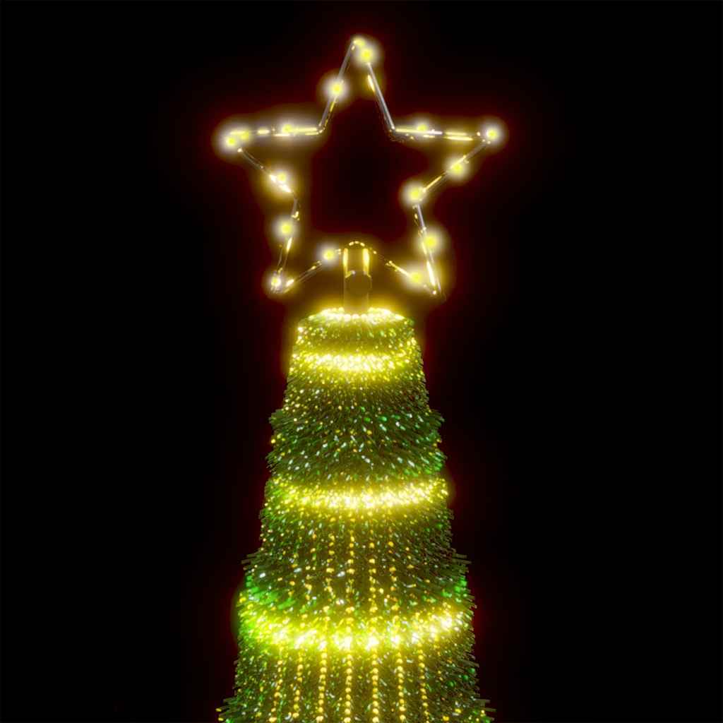 LED Weihnachtsbaum 475 LEDs Warmweiß 247 cm