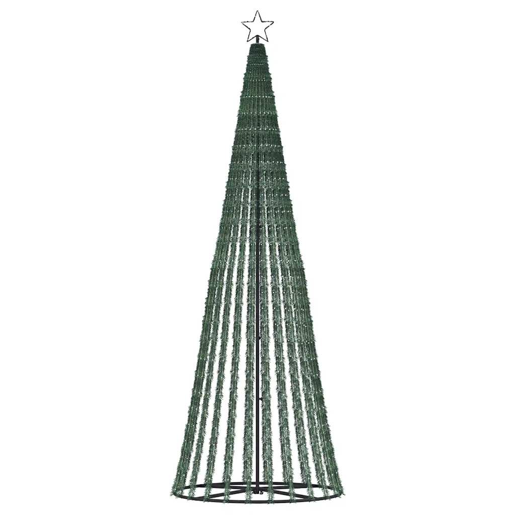 LED Weihnachtsbaum 475 LEDs Kaltweiß 247 cm