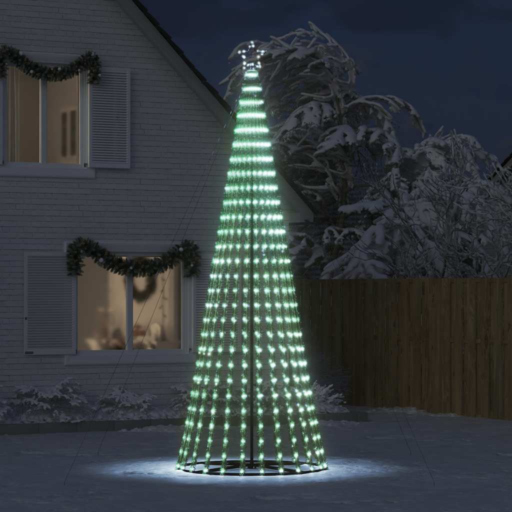LED Weihnachtsbaum 1028 LEDs Kaltweiß 403 cm