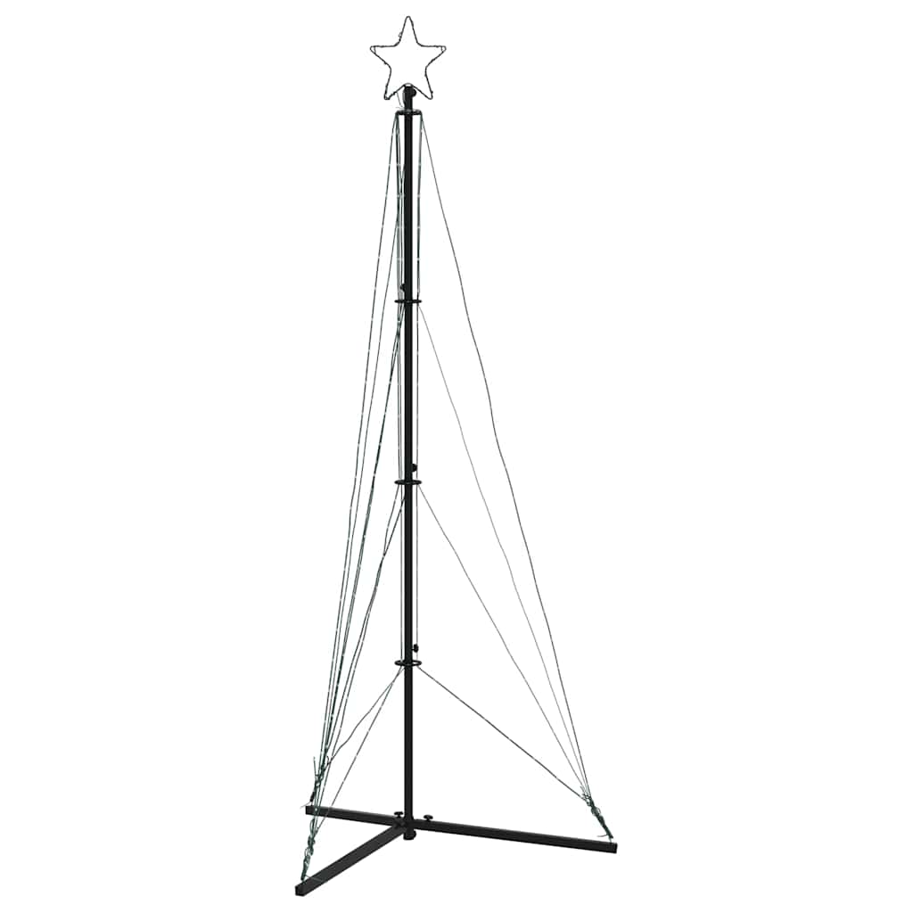 LED Weihnachtsbaum 363 LEDs Blau 182 cm
