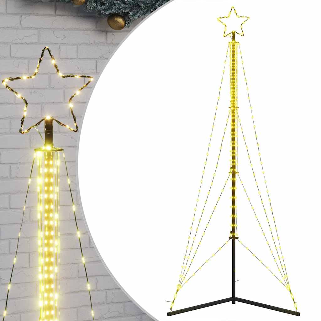 LED Weihnachtsbaum 483 LEDs Warmweiß 240 cm