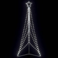 LED Weihnachtsbaum 483 LEDs Kaltweiß 240 cm