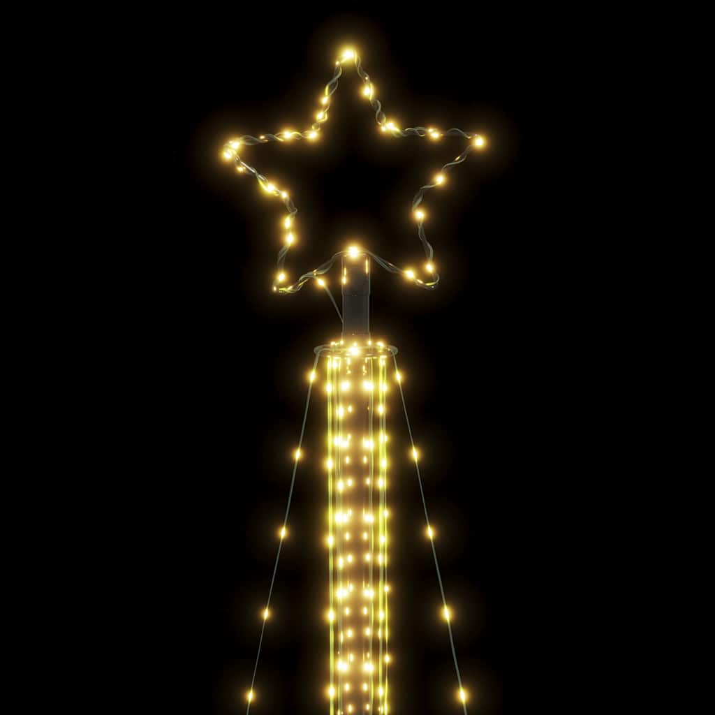 LED Weihnachtsbaum 525 LEDs Warmweiß 302 cm