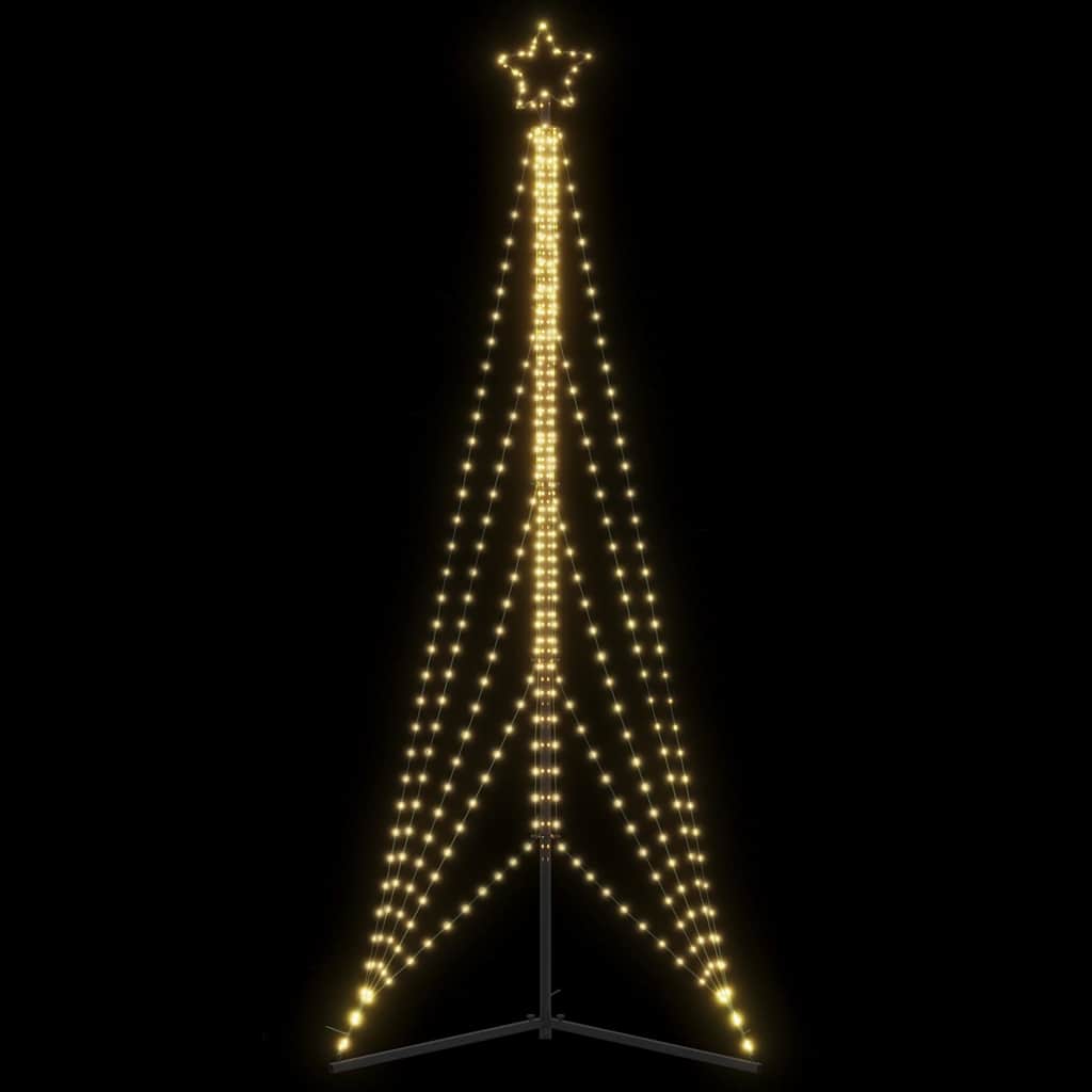 LED Weihnachtsbaum 525 LEDs Warmweiß 302 cm