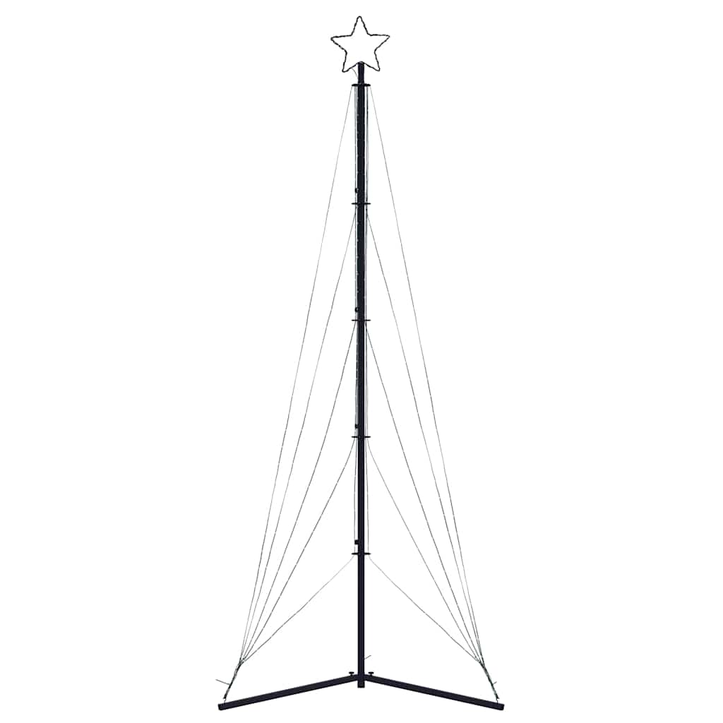LED Weihnachtsbaum 525 LEDs Kaltweiß 302 cm