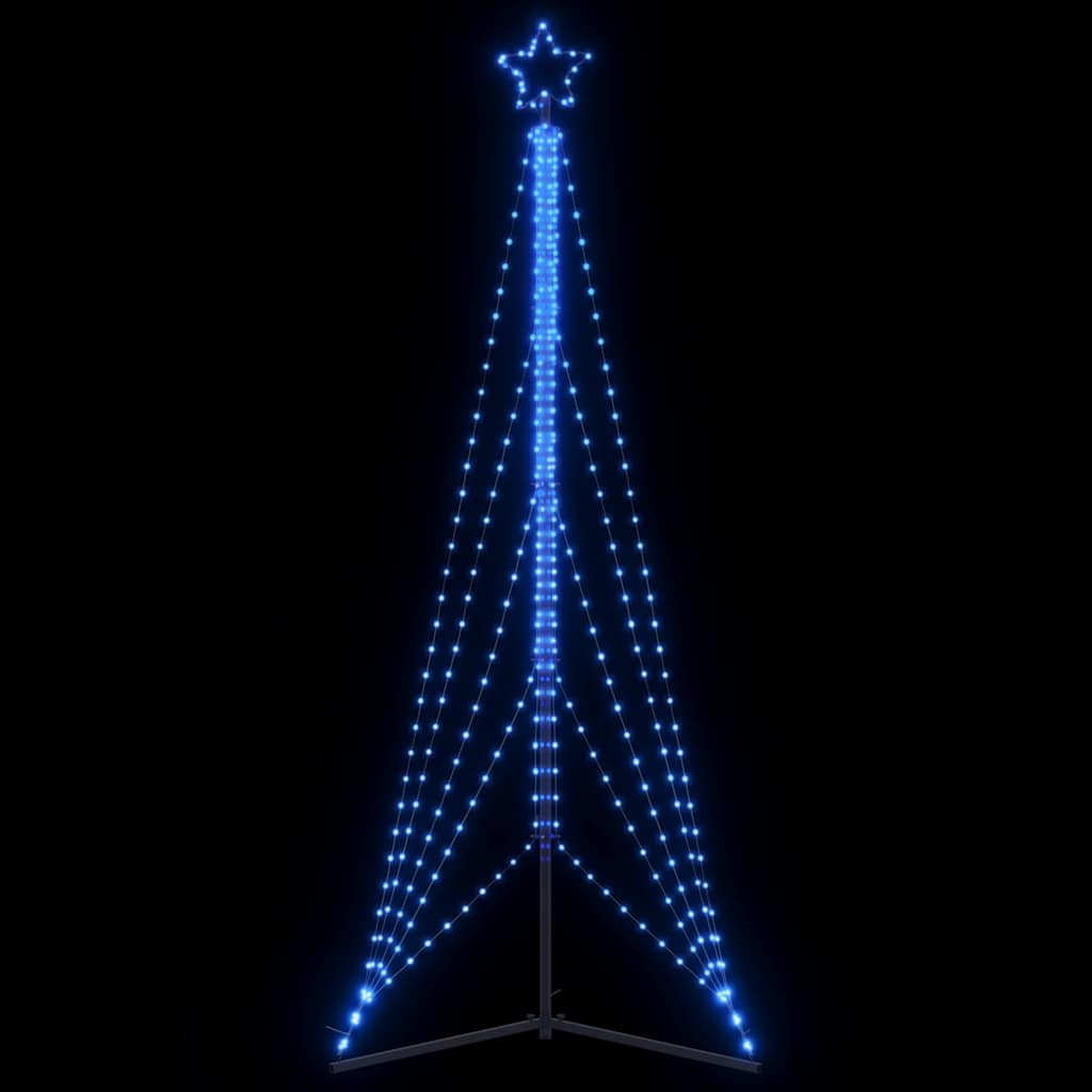 LED Weihnachtsbaum 525 LEDs Blau 302 cm