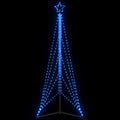LED Weihnachtsbaum 525 LEDs Blau 302 cm