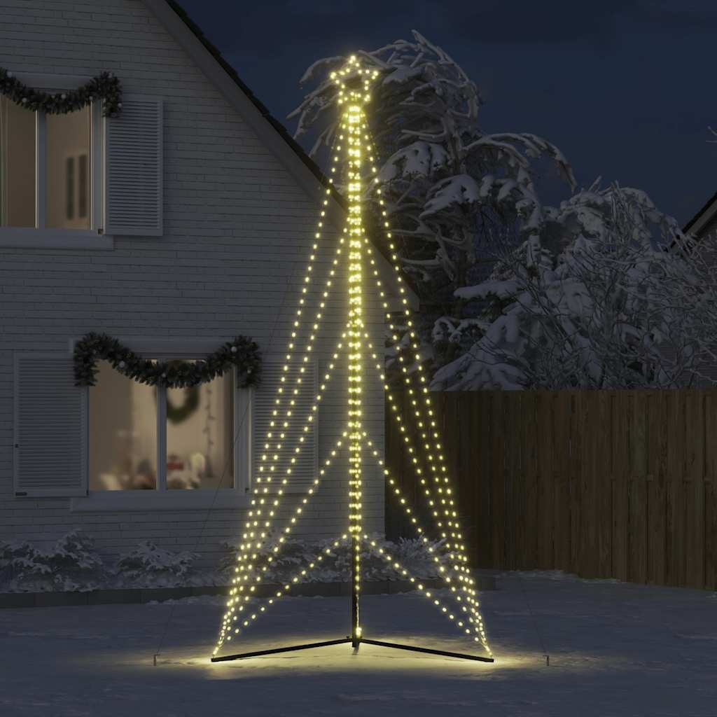 LED Weihnachtsbaum 615 LEDs Warmweiß 404,5 cm