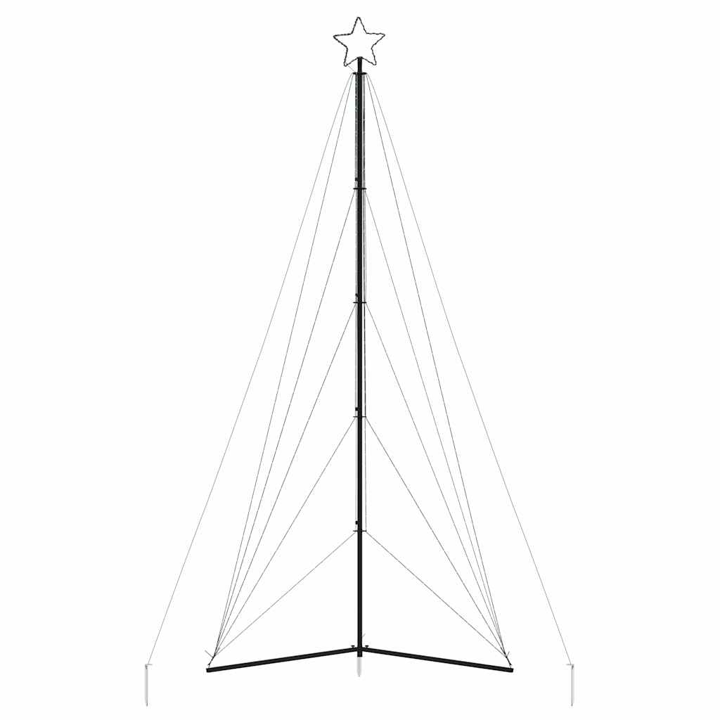 LED Weihnachtsbaum 615 LEDs Warmweiß 404,5 cm