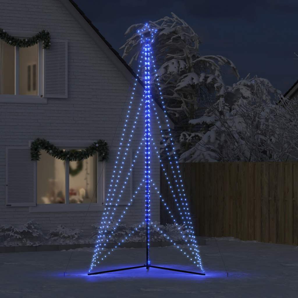 LED Weihnachtsbaum 615 LEDs Blau 404,5 cm