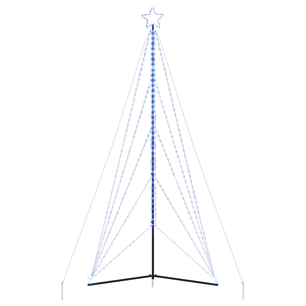 LED Weihnachtsbaum 615 LEDs Blau 404,5 cm