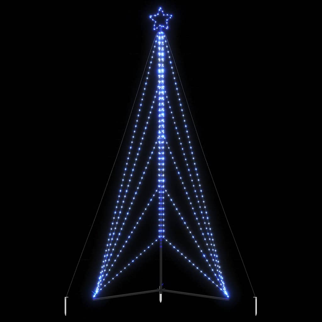 LED Weihnachtsbaum 615 LEDs Blau 404,5 cm