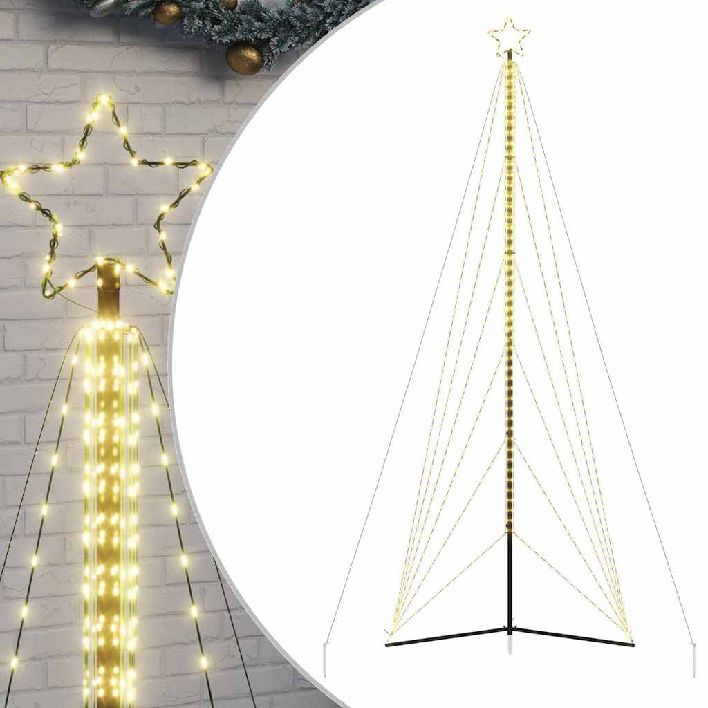 LED Weihnachtsbaum 861 LEDs Warmweiß 478 cm