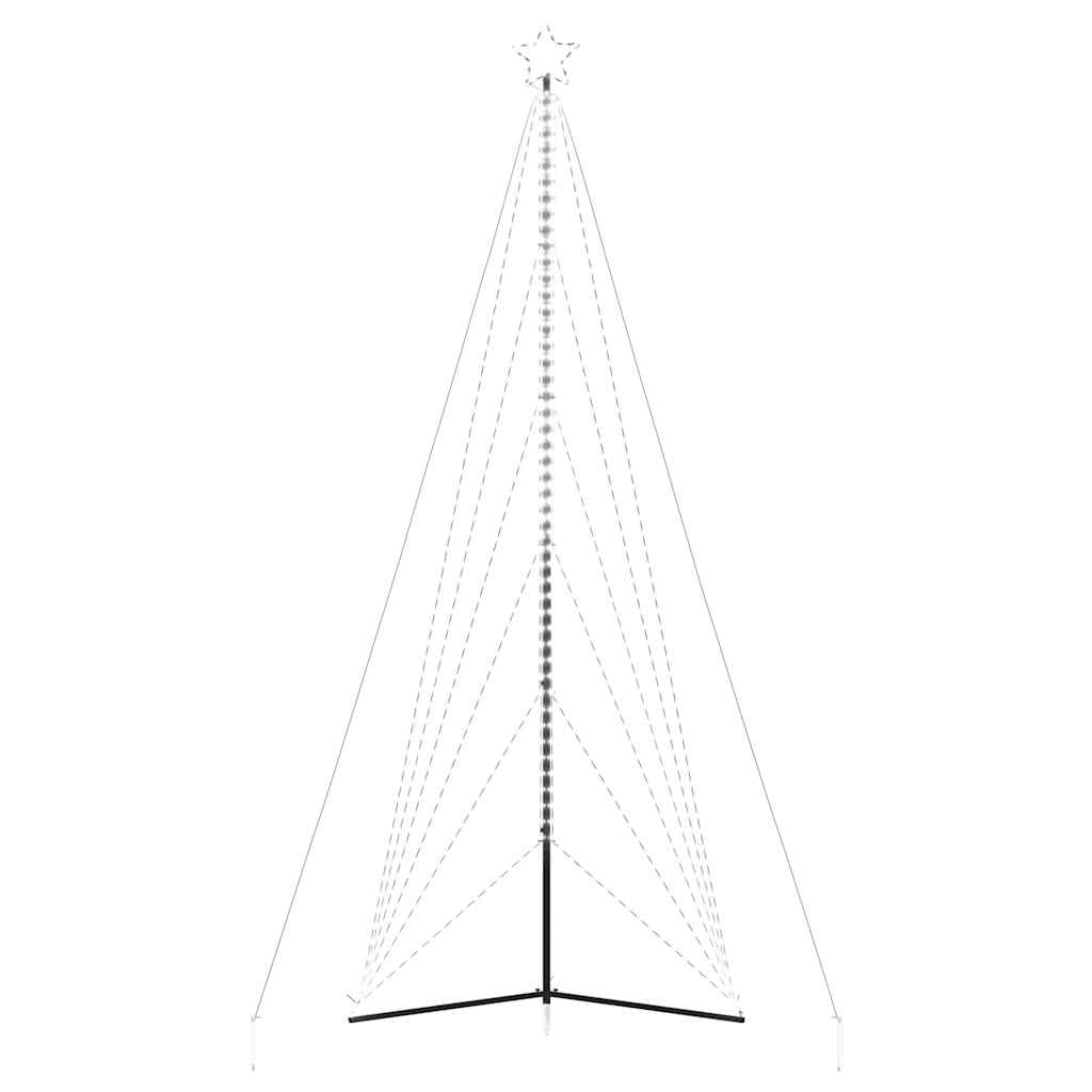 LED Weihnachtsbaum 861 LEDs Kaltweiß 478 cm