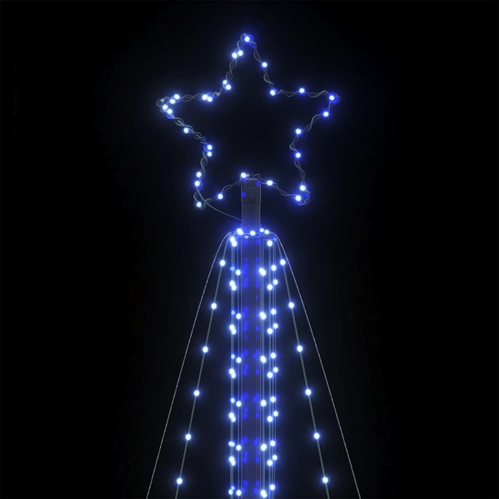 LED Weihnachtsbaum 861 LEDs Blau 478 cm