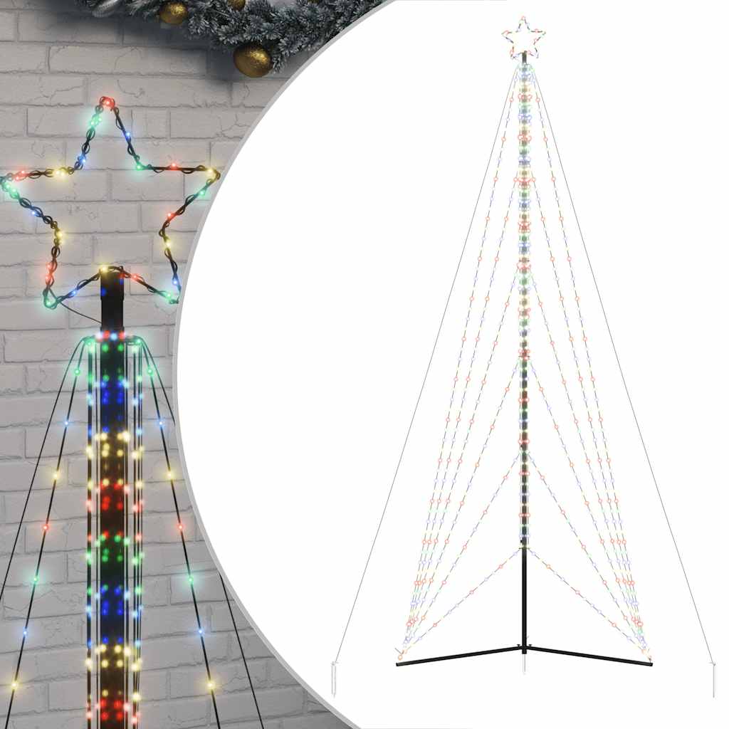 LED Weihnachtsbaum 861 LEDs Mehrfarbig 478 cm