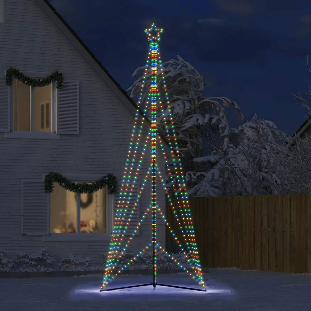 LED Weihnachtsbaum 861 LEDs Mehrfarbig 478 cm