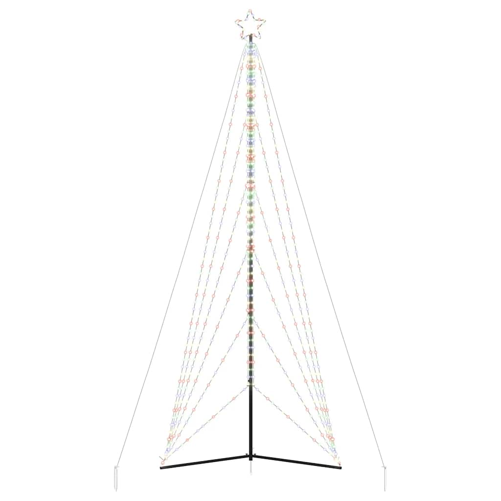 LED Weihnachtsbaum 861 LEDs Mehrfarbig 478 cm