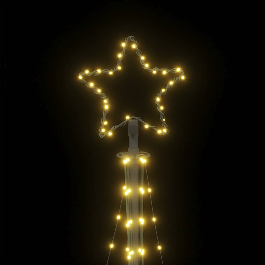 LED Weihnachtsbaum 447 LEDs Warmweiß 250 cm