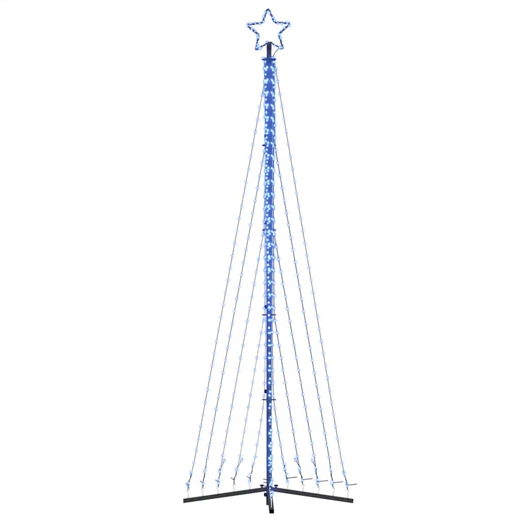 LED Weihnachtsbaum 495 LEDs Blau 300,5 cm