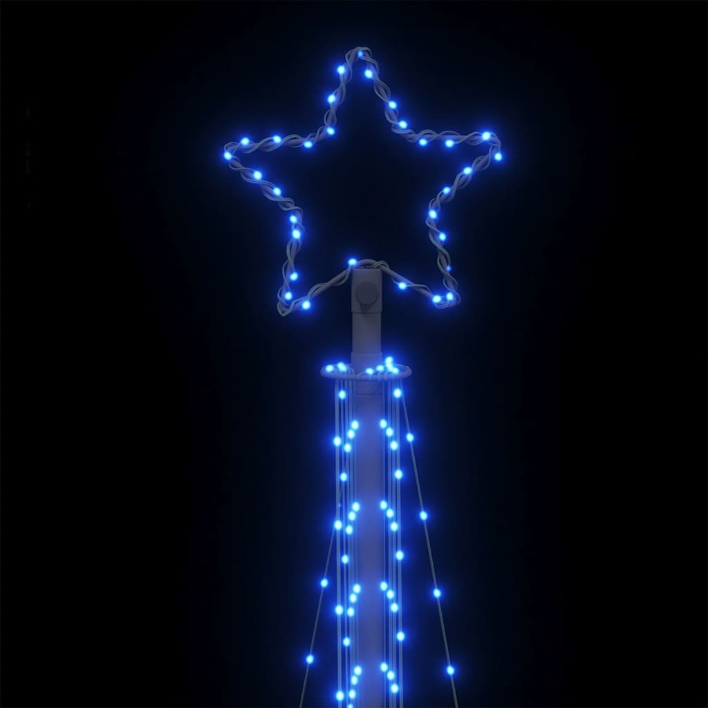 LED Weihnachtsbaum 495 LEDs Blau 300,5 cm