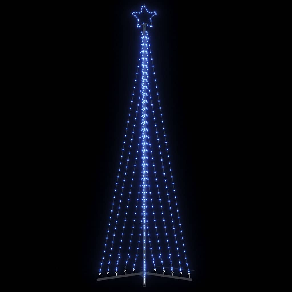 LED Weihnachtsbaum 495 LEDs Blau 300,5 cm