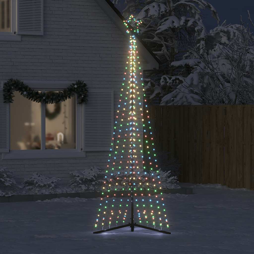 LED Weihnachtsbaum 495 LEDs Mehrfarbig 300,5 cm