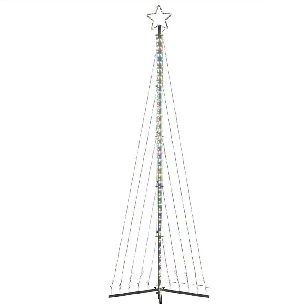 LED Weihnachtsbaum 495 LEDs Mehrfarbig 300,5 cm