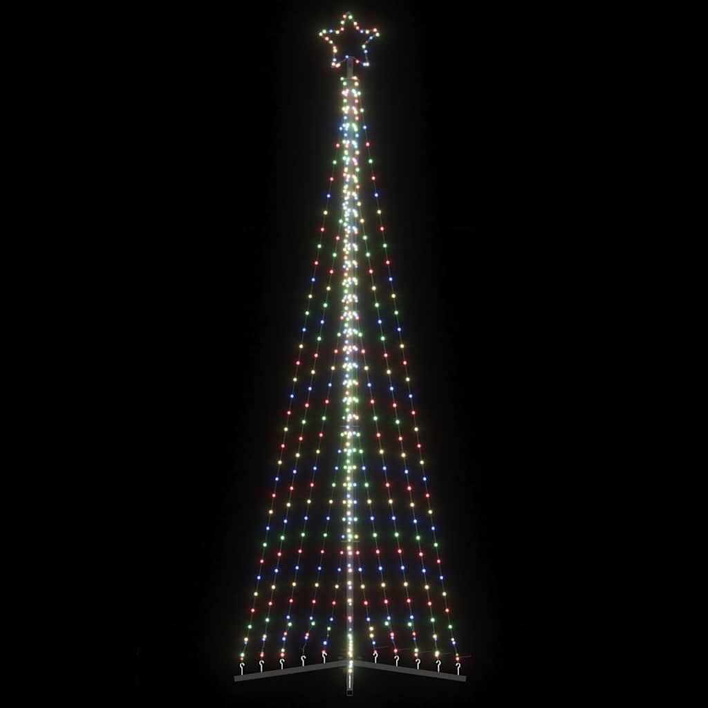 LED Weihnachtsbaum 495 LEDs Mehrfarbig 300,5 cm