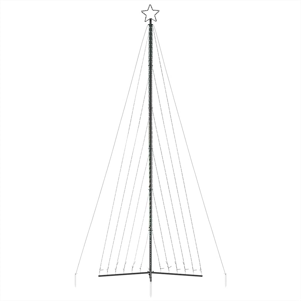 LED Weihnachtsbaum 789 LEDs Kaltweiß 476 cm