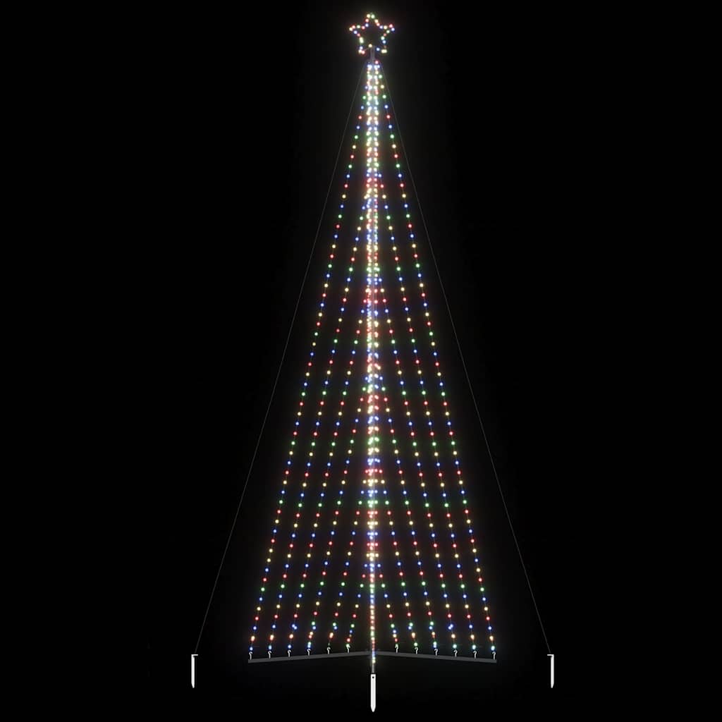 LED Weihnachtsbaum 789 LEDs Mehrfarbig 476 cm
