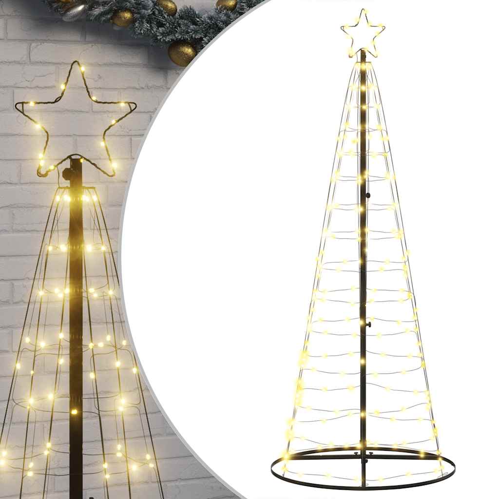 LED Weihnachtsbaum 200 LEDs Warmweiß 180 cm