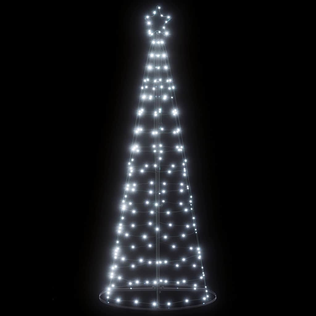 LED Weihnachtsbaum 200 LEDs Kaltweiß 180 cm