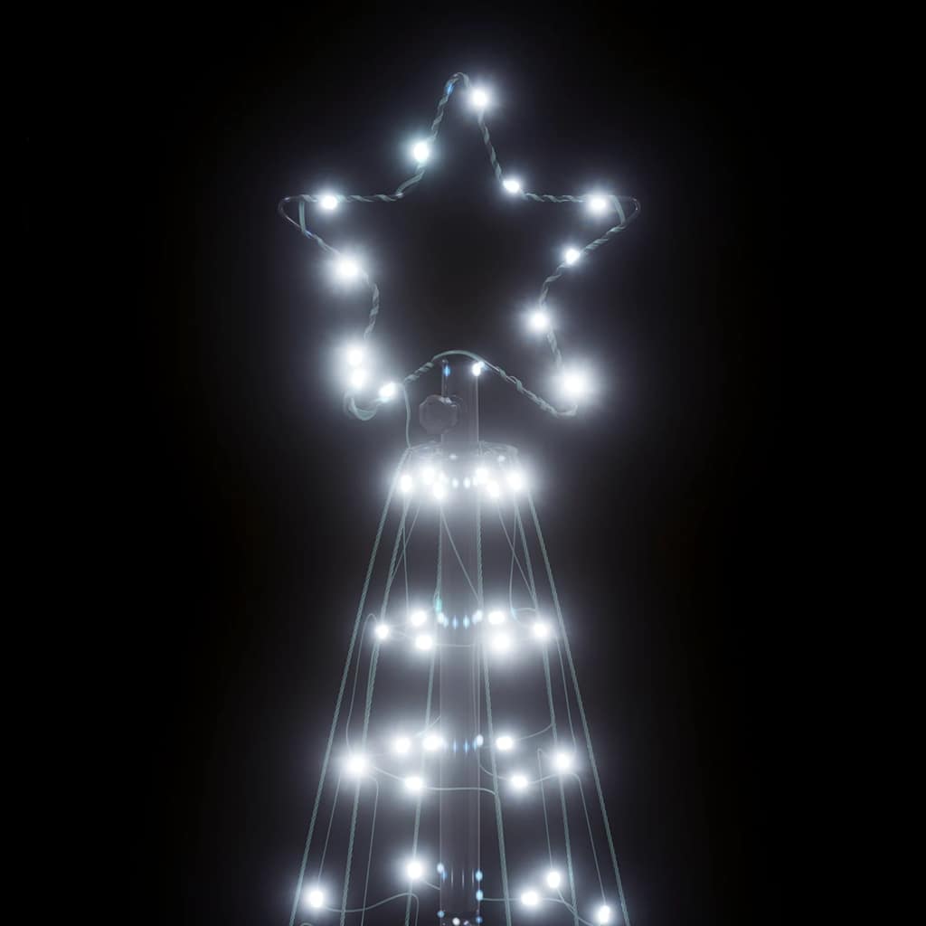 LED Weihnachtsbaum 200 LEDs Kaltweiß 180 cm