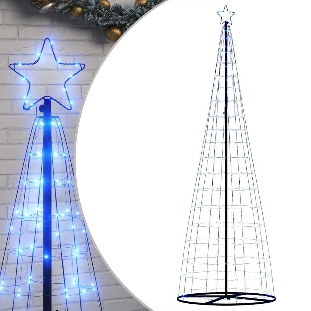 LED Weihnachtsbaum 550 LEDs Blau 300 cm