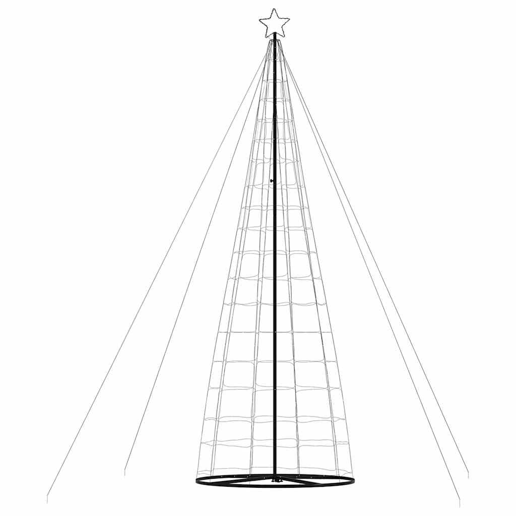 LED Weihnachtsbaum 1534 LEDs Blau 500 cm