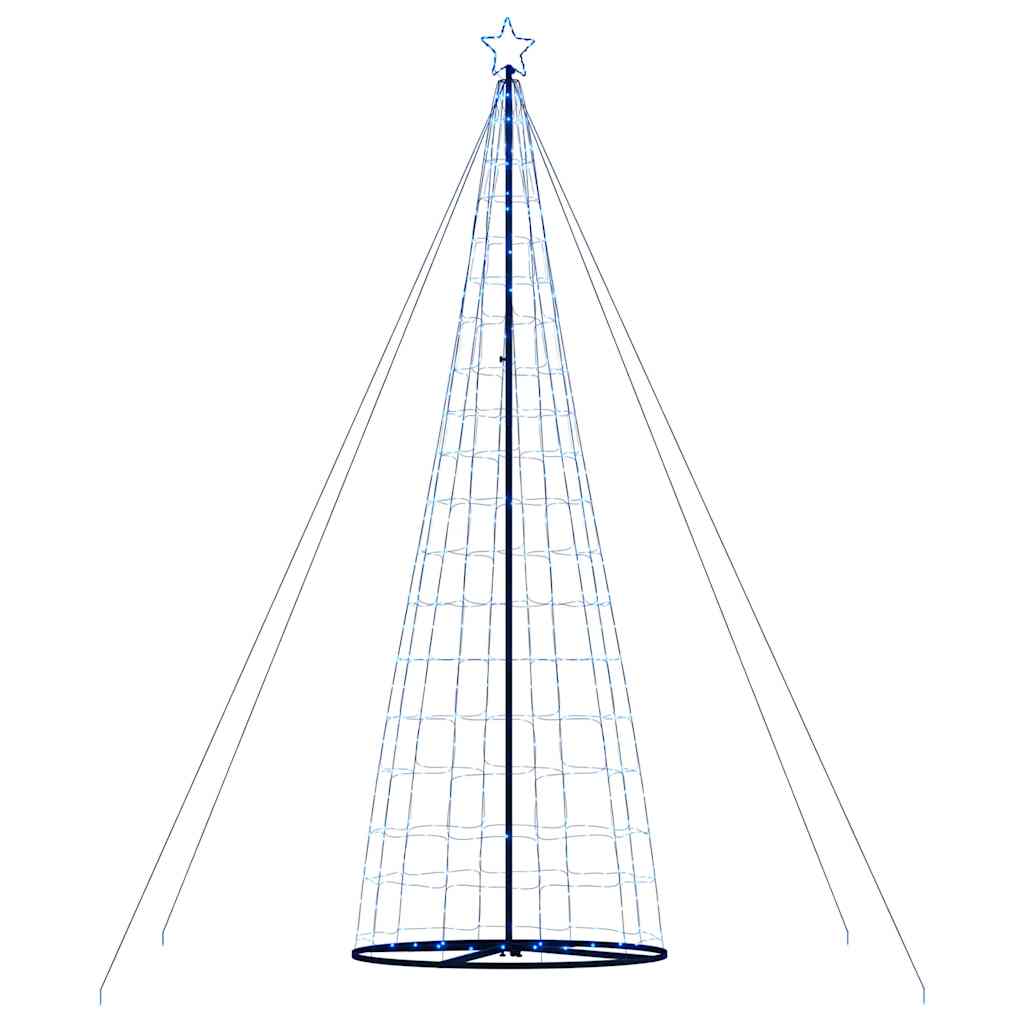 LED Weihnachtsbaum 1534 LEDs Blau 500 cm
