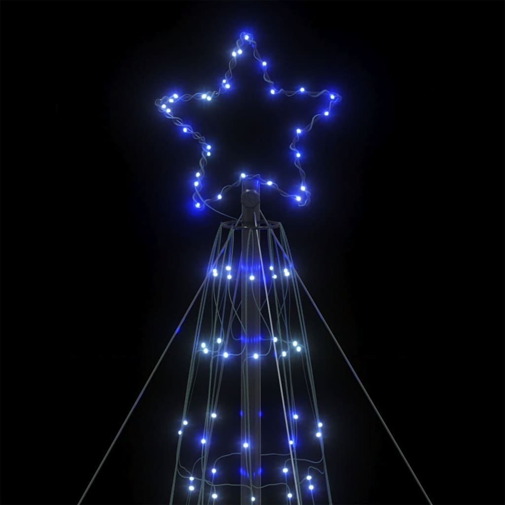 LED Weihnachtsbaum 1534 LEDs Blau 500 cm
