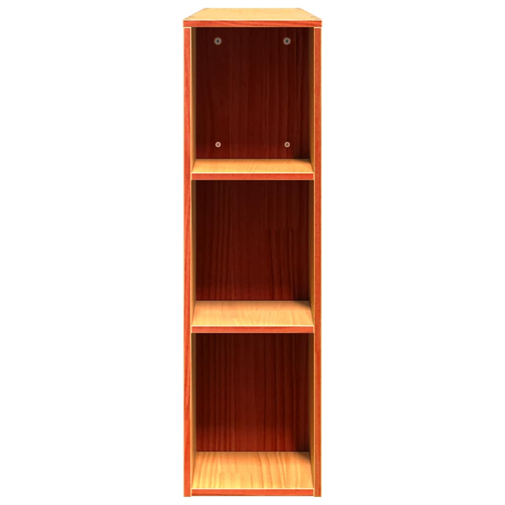 Kopfteil mit Stauraum Wachsbraun 150 cm Massivholz Kiefer