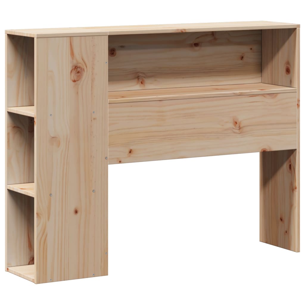 Kopfteil mit Stauraum 90 cm Massivholz Kiefer