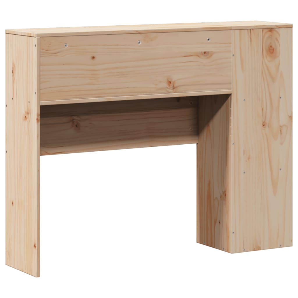 Kopfteil mit Stauraum 75 cm Massivholz Kiefer