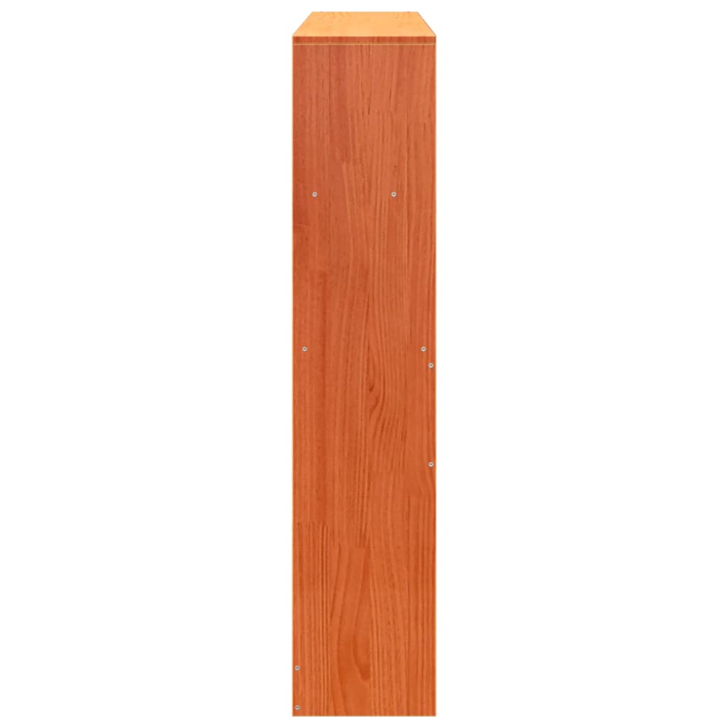 Kopfteil mit Stauraum Wachsbraun 150 cm Massivholz Kiefer