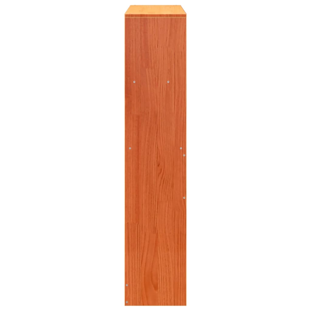 Kopfteil mit Stauraum Wachsbraun 75 cm Massivholz Kiefer