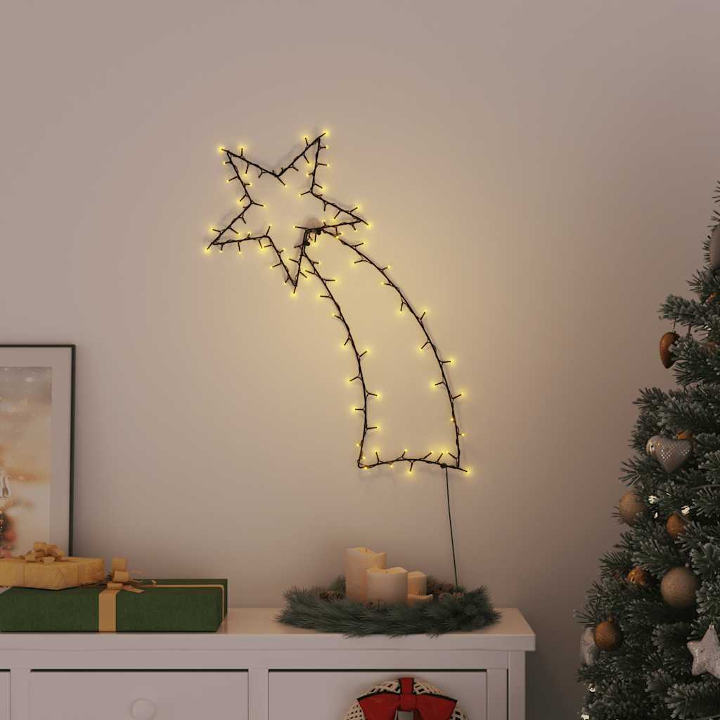 Weihnachtsbeleuchtung Sternschnuppen-Silhouette 115 LEDs