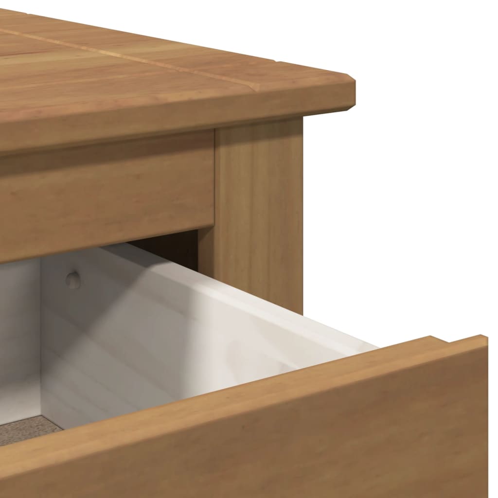 Sideboard mit Schubladen PANAMA 93x40x80 cm Massivholz Kiefer